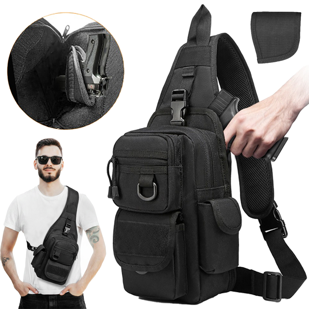 Edc Concealed Carry Sling Bag - Taktyczna torba na pistolet do ukrytego