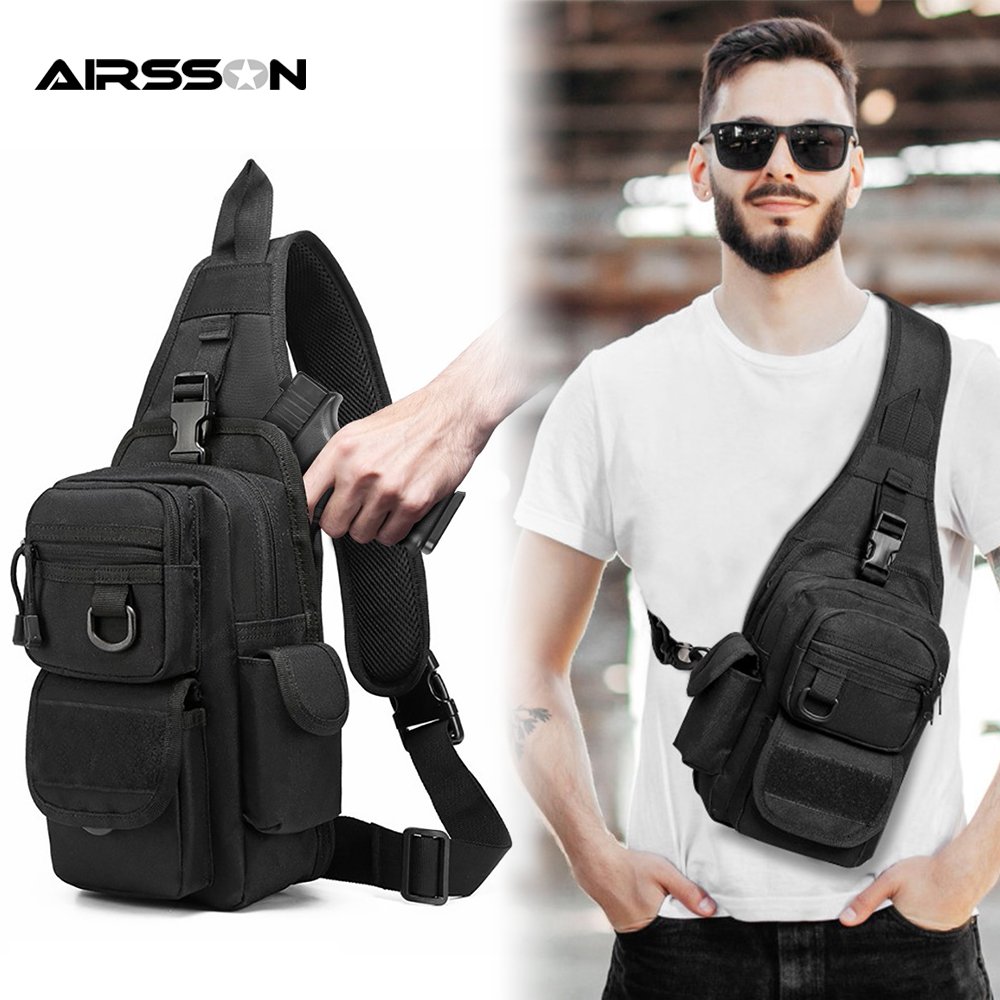 Torba taktyczna na pistolet uk – Edc Concealed Carry Sling Bag recenzja i cena