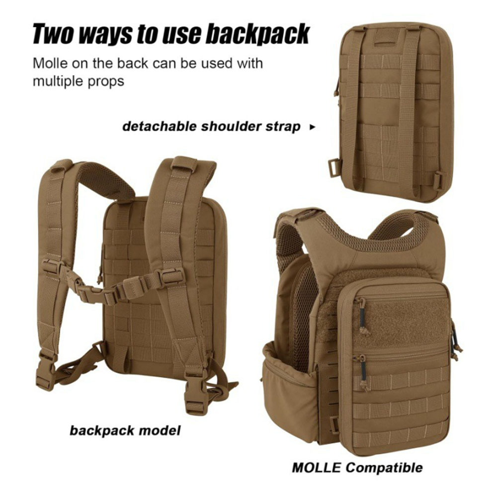 Taktyczny plecak MOLLE, wodood – Edc Carry Kit recenzja i cena